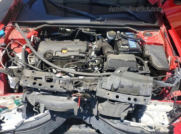 2HGFE2F27NH528512 2022 HONDA CIVIC Красный Вид задней части салона