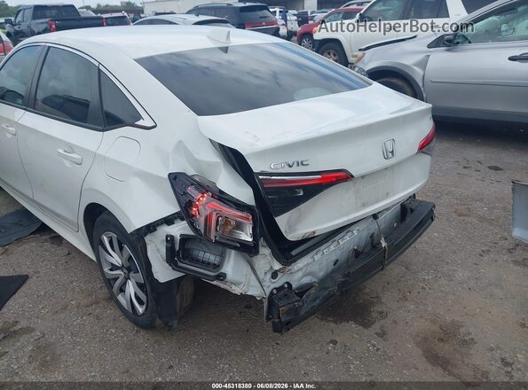 2HGFE2F27NH596082 2022 HONDA CIVIC White წინა ხედი