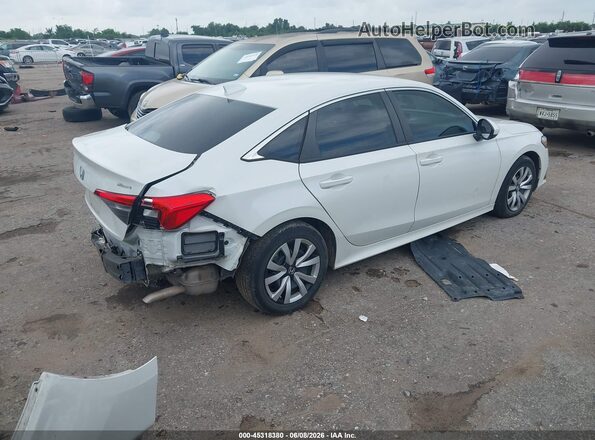 2HGFE2F27NH596082 2022 HONDA CIVIC White უკანა მარჯვენა