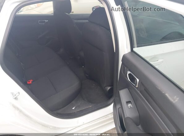2HGFE2F27NH596082 2022 HONDA CIVIC White VIN კოდის სტიკერის ხედი