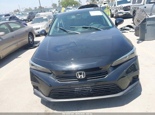 2HGFE2F27PH538511 2023 HONDA CIVIC Black Vista del cuadro de instrumentos