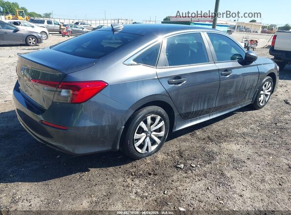 2HGFE2F27RH595150 2024 HONDA CIVIC Gray Rear right