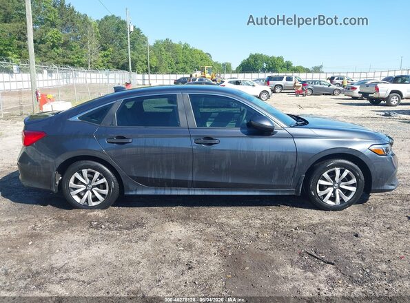 2HGFE2F27RH595150 2024 HONDA CIVIC Gray Rear interior view