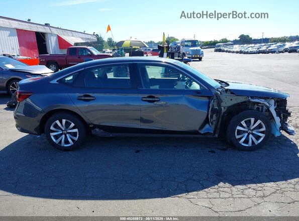 2HGFE2F27SH603365 2025 HONDA CIVIC Gray Widok wnętrza 360 stopni