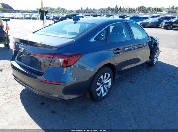 2HGFE2F27SH603365 2025 HONDA CIVIC Gray Tył prawy
