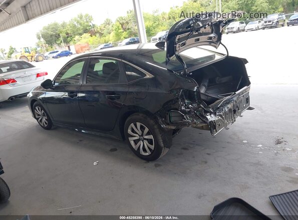 2HGFE2F27TH517006 2026 HONDA CIVIC Black Rear left