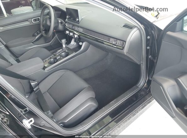 2HGFE2F27TH517006 2026 HONDA CIVIC Black Front interior view