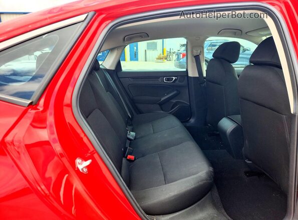 2HGFE2F27TH565718 2026 HONDA CIVIC Red Vista de los asientos traseros