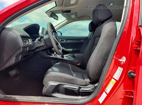 2HGFE2F27TH565718 2026 HONDA CIVIC Red Vista interior delantera