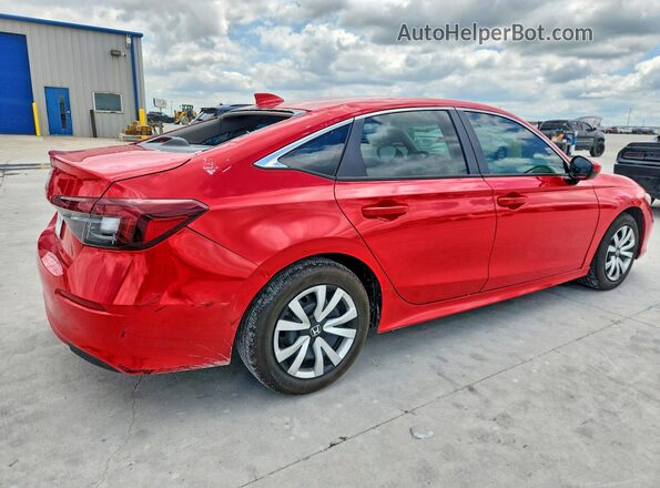2HGFE2F27TH565718 2026 HONDA CIVIC Red Trasero derecho