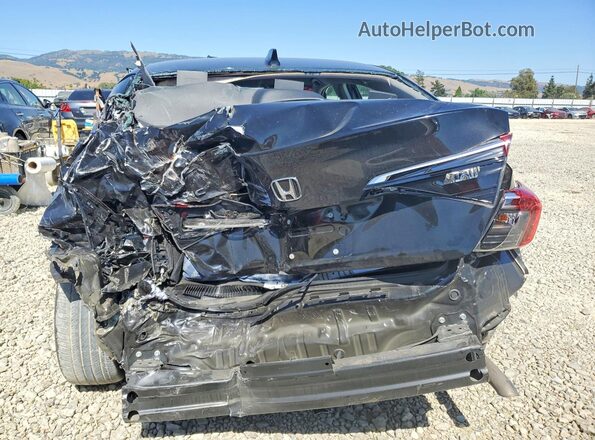 2HGFE2F28PH538775 2023 HONDA CIVIC Black Вид ззаду