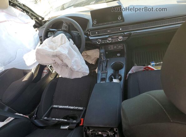 2HGFE2F28PH538775 2023 HONDA CIVIC Black Вид панелі приладів