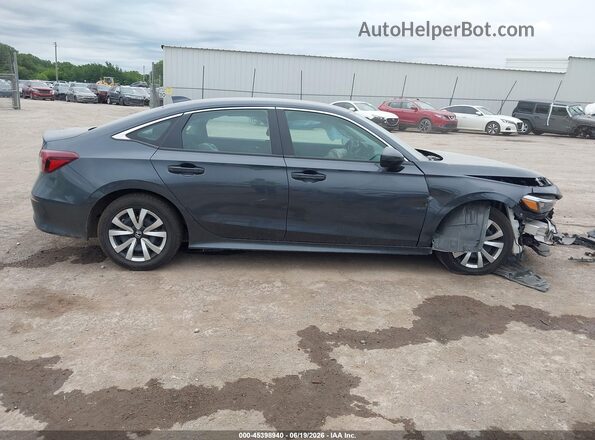 2HGFE2F28SH603472 2025 HONDA CIVIC Gray Вид задньої частини салону