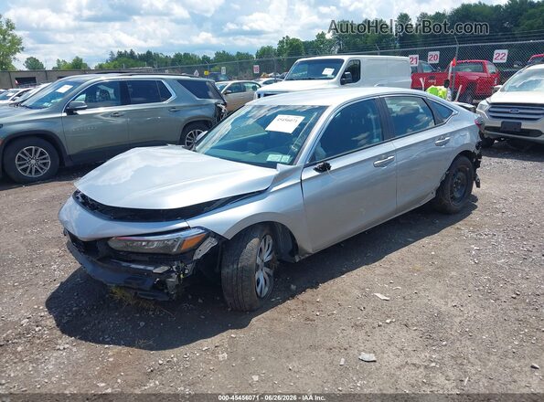 2HGFE2F28TH526166 2026 HONDA CIVIC Light Blue Առջևի ձախ երեք քառորդ տեսարան