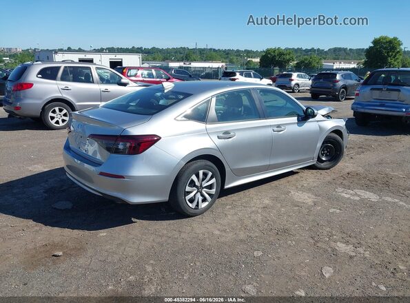 2HGFE2F28TH568904 2026 HONDA CIVIC Silver Հետևի աջ