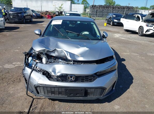2HGFE2F28TH568904 2026 HONDA CIVIC Silver Դիմացի տեսք
