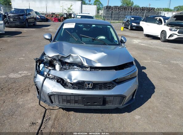 2HGFE2F28TH568904 2026 HONDA CIVIC Silver Սալոնի հետևի տեսք