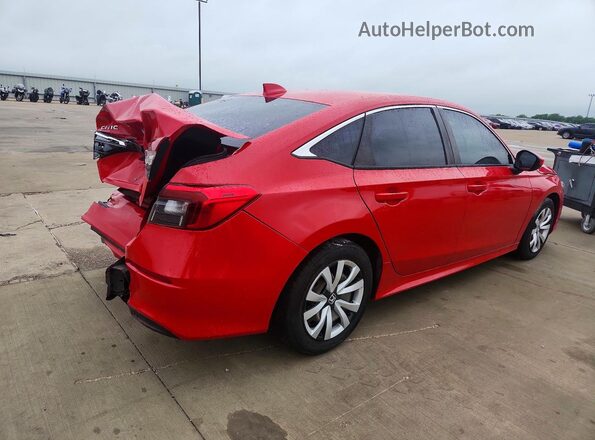 2HGFE2F29NH507936 2022 HONDA CIVIC Red Tył prawy