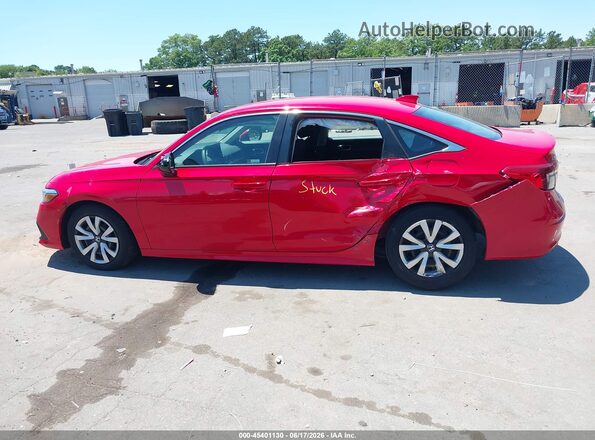 2HGFE2F29PH559926 2023 HONDA CIVIC Red Widok z przodu