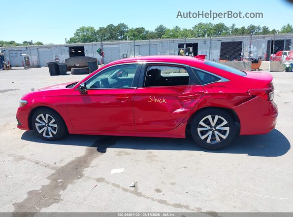 2HGFE2F29PH559926 2023 HONDA CIVIC Red Widok wnętrza 360 stopni