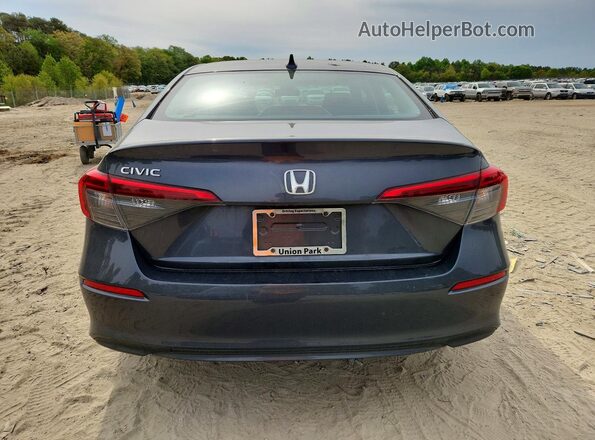 2HGFE2F29RH519039 2024 HONDA CIVIC Gray Вид ззаду