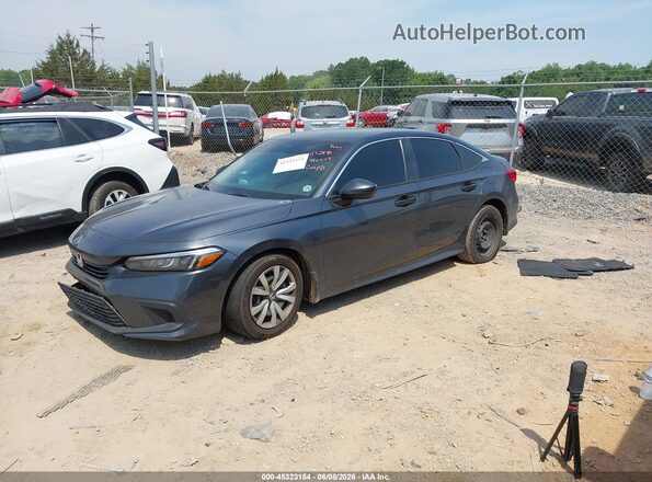 2HGFE2F29RH572890 2024 HONDA CIVIC Blue წინა მარცხენა ხედი სამი მეოთხედიდან