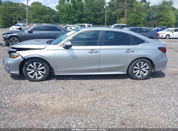 2HGFE2F29SH533139 2025 HONDA CIVIC Silver Widok wnętrza 360 stopni