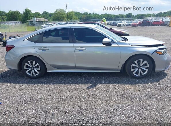2HGFE2F29SH533139 2025 HONDA CIVIC Silver Widok wnętrza z tyłu