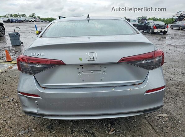 2HGFE2F29SH593485 2025 HONDA CIVIC Silver Rear view