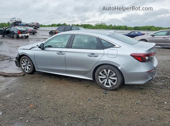 2HGFE2F29SH593485 2025 HONDA CIVIC Silver Rear left