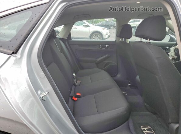 2HGFE2F29SH593485 2025 HONDA CIVIC Silver Rear seats view