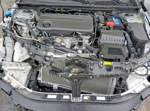 2HGFE2F29SH593485 2025 HONDA CIVIC Silver Rear interior view