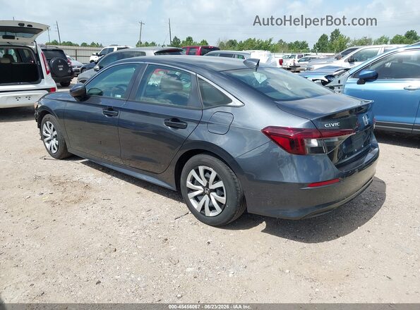 2HGFE2F29SH603674 2025 HONDA CIVIC Серый Задняя левая четверть