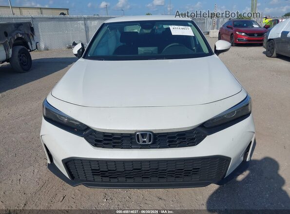 2HGFE2F29TH517220 2026 HONDA CIVIC White Սարքավորումների վահանակի տեսք