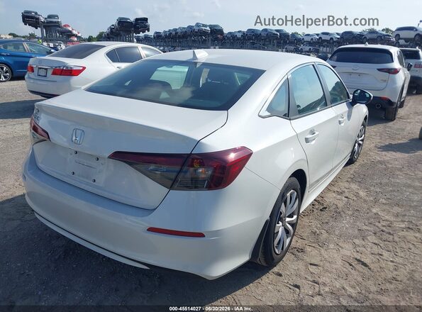 2HGFE2F29TH517220 2026 HONDA CIVIC White Հետևի աջ