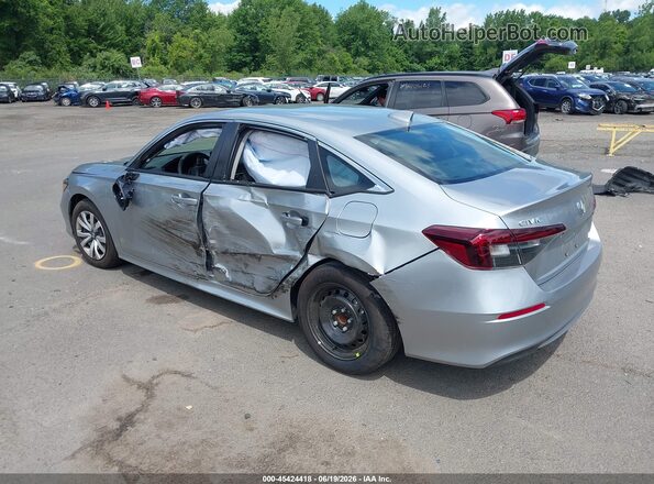 2HGFE2F29TH563680 2026 HONDA CIVIC Silver Rear left