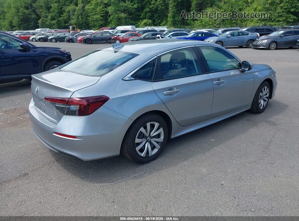 2HGFE2F29TH563680 2026 HONDA CIVIC Silver Rear right