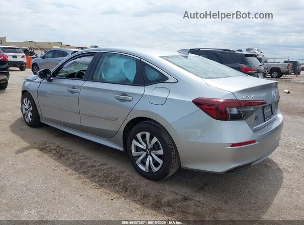 2HGFE2F29TH577756 2026 HONDA CIVIC Silver Trasero izquierdo