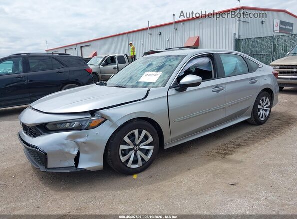 2HGFE2F29TH577756 2026 HONDA CIVIC Silver Vista tres cuartos delantera izquierda