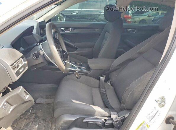 2HGFE2F2XNH123552 2022 HONDA CIVIC White Widok wnętrza z przodu