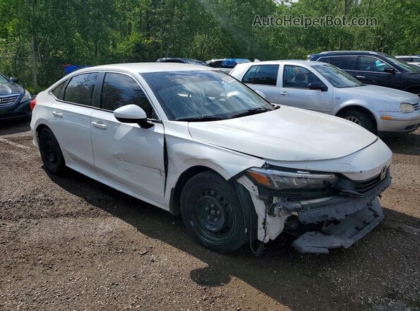 2HGFE2F2XNH123552 2022 HONDA CIVIC White Przód prawy