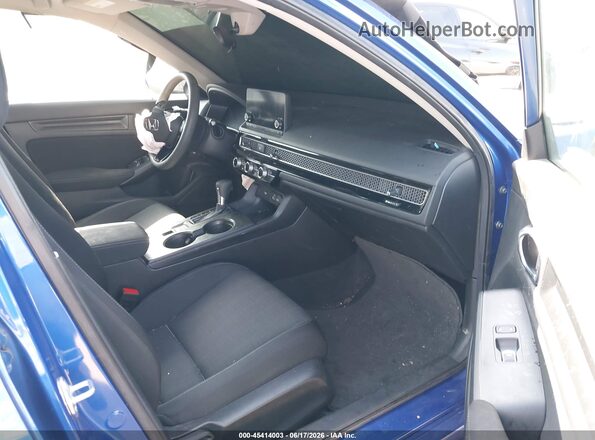 2HGFE2F2XNH508464 2022 HONDA CIVIC Blue Սալոնի դիմացի տեսք