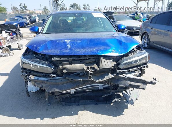 2HGFE2F2XNH508464 2022 HONDA CIVIC Blue Դիմացի տեսք