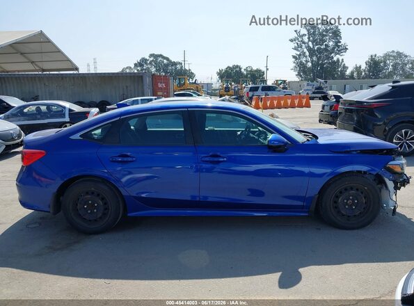 2HGFE2F2XNH508464 2022 HONDA CIVIC Blue Սալոնի 360 աստիճան տեսք
