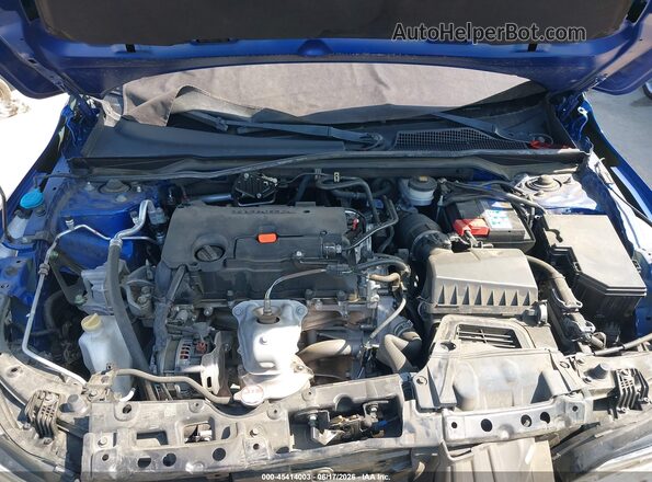 2HGFE2F2XNH508464 2022 HONDA CIVIC Blue Հետևի տեսք