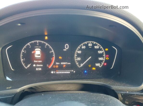 2HGFE2F2XNH511509 2022 HONDA CIVIC White Սարքավորումների վահանակի տեսք