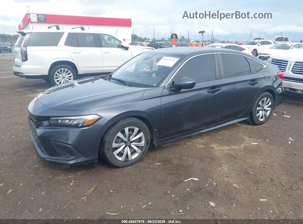 2HGFE2F2XNH523403 2022 HONDA CIVIC Gray Front left
