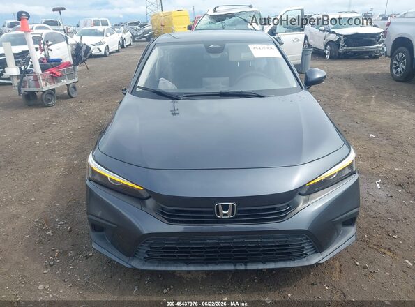 2HGFE2F2XNH523403 2022 HONDA CIVIC Gray Instrument cluster view