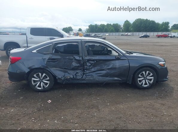 2HGFE2F2XNH523403 2022 HONDA CIVIC Gray Rear interior view