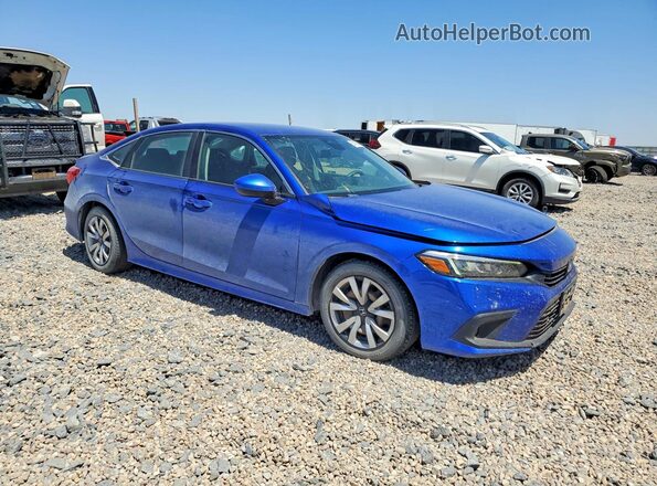 2HGFE2F2XNH529248 2022 HONDA CIVIC Blue 